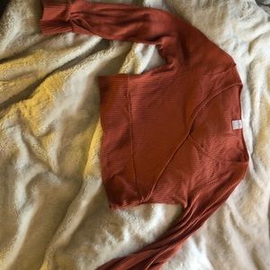 hollister v neck long sleeve